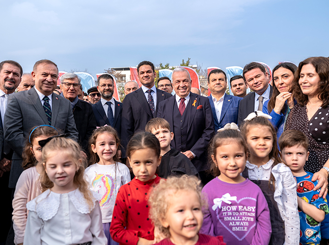 KEREM ÖZDİLEK KREŞ VE GÜNDÜZ BAKIMEVİ HİZMETE AÇILDI